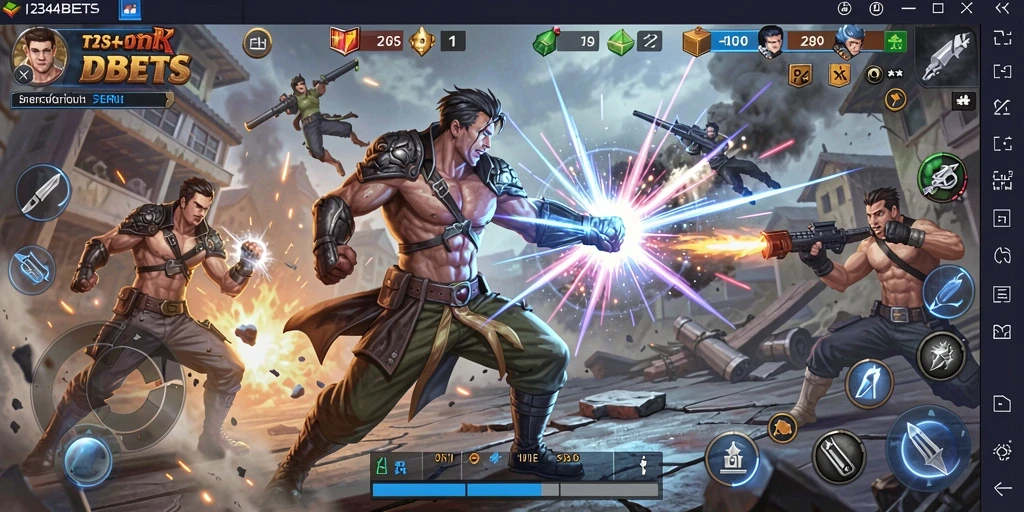 Tampilan gameplay seru dari 1234BETS yang penuh aksi.