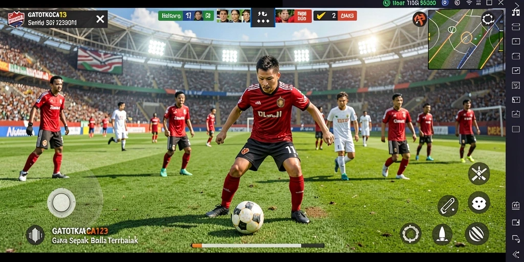 Gameplay intens GATOTKACA123 yang menggugah semangat.