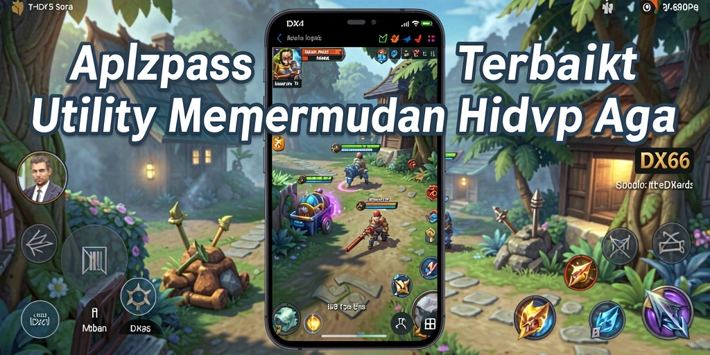 Tampilan intuitif dan fungsional dari aplikasi IDX66.