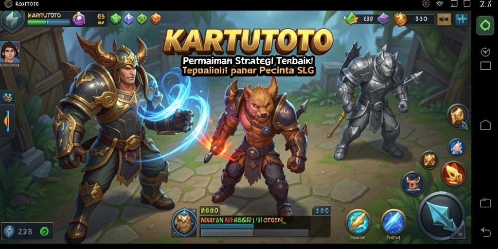 Gameplay menarik KARTUTOTO yang penuh strategi dan pertempuran.