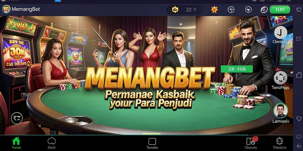 Tampilan gameplay interaktif dan menarik di MENANGBET.