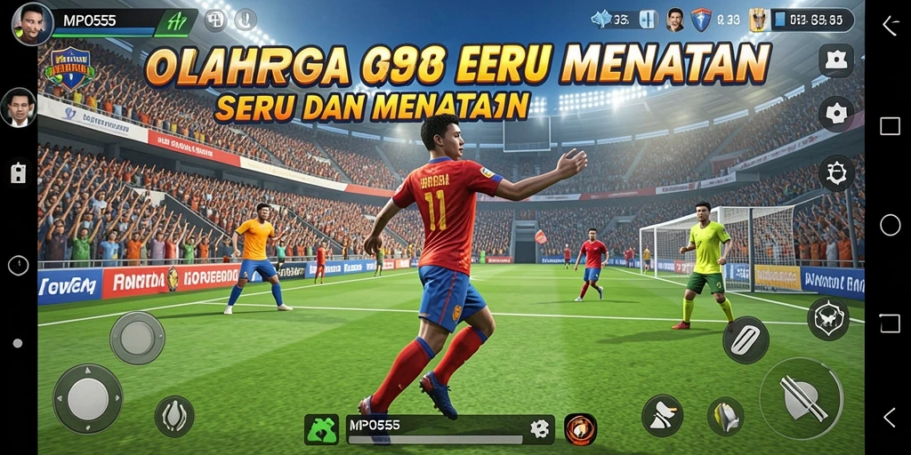 Tampilan gameplay MPO555 yang penuh aksi dan kompetisi.