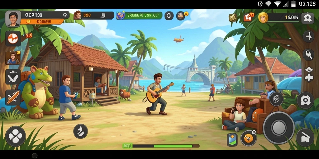 Screenshot gameplay OLX128 yang menampilkan pengalaman bermain Casual yang menyenangkan.