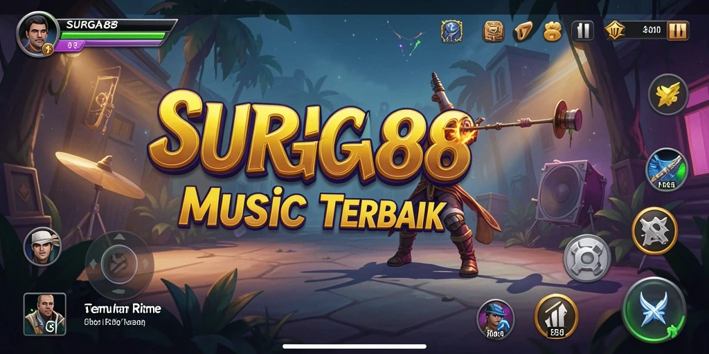 Gambaran gameplay SURGA88 yang seru dan interaktif di dunia musik.